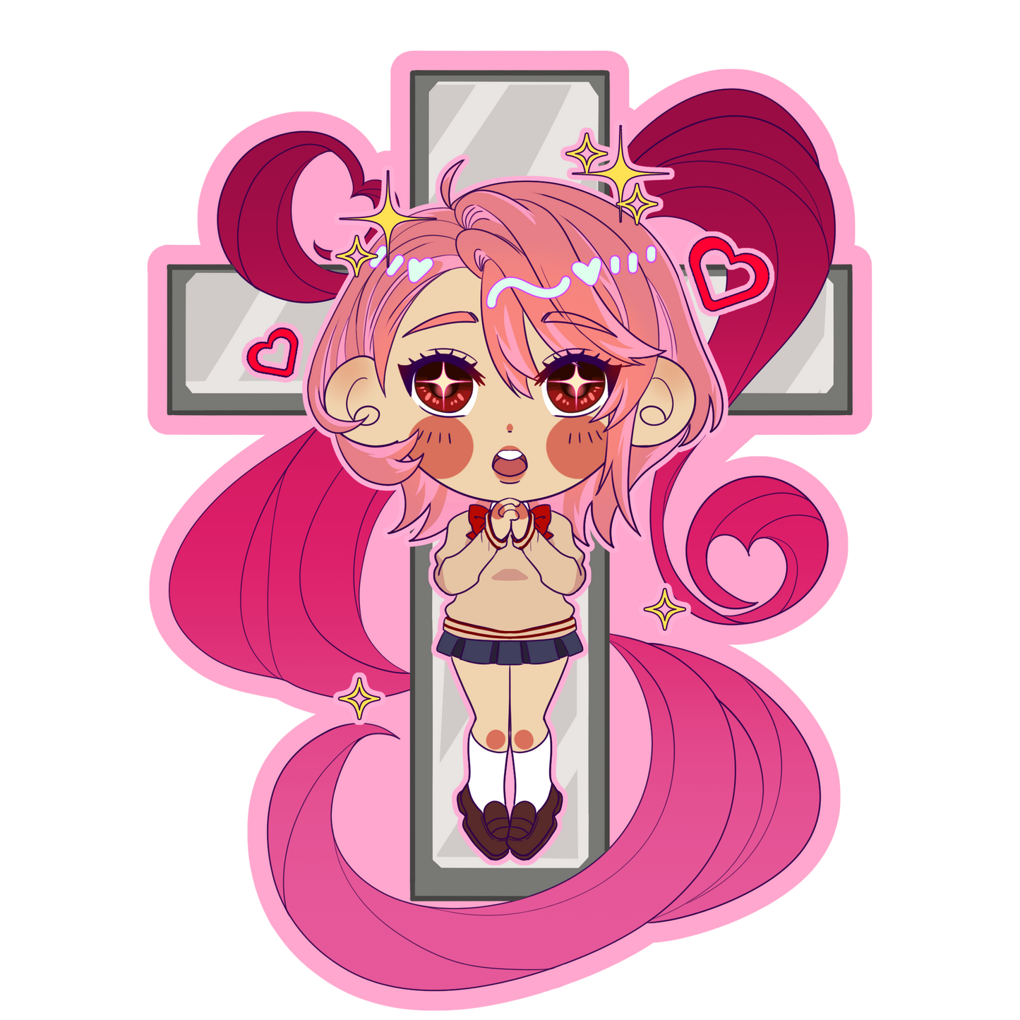 Various Dandadan Stickers