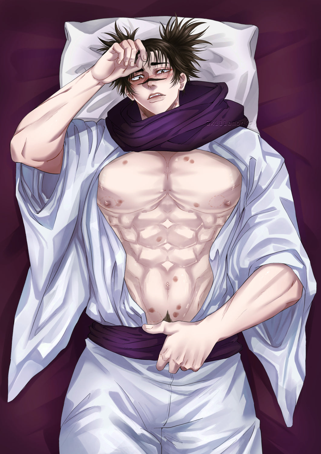 Flustered Choso Mini Print