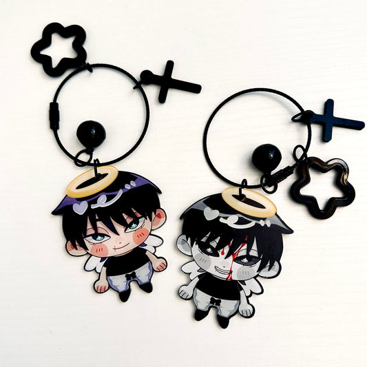 Angel Toji Acrylic Charm