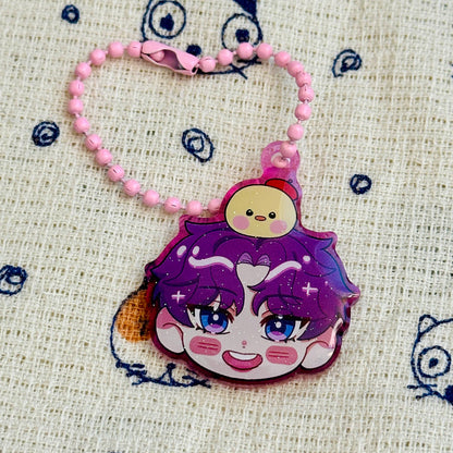 LADs Chibi Head Acrylic Charm
