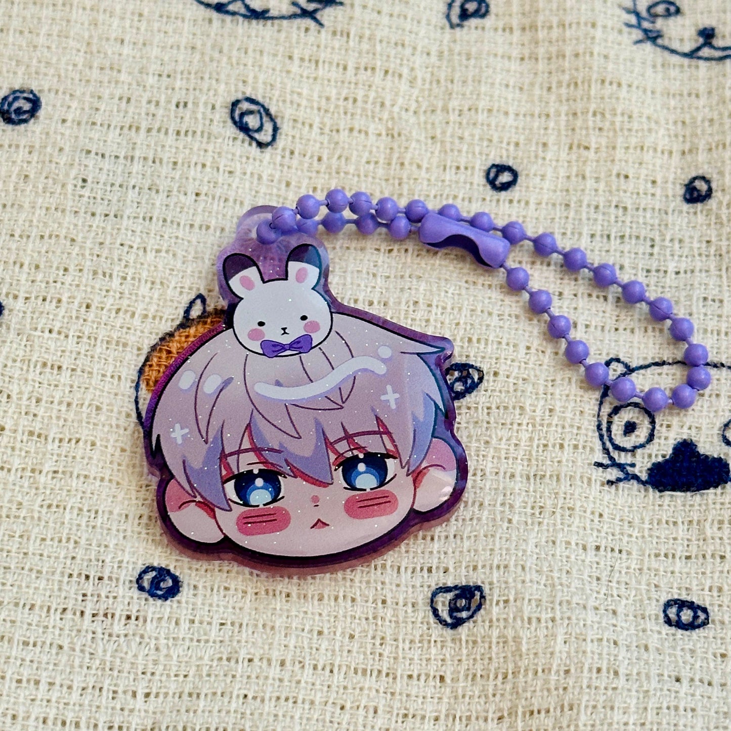 LADs Chibi Head Acrylic Charm