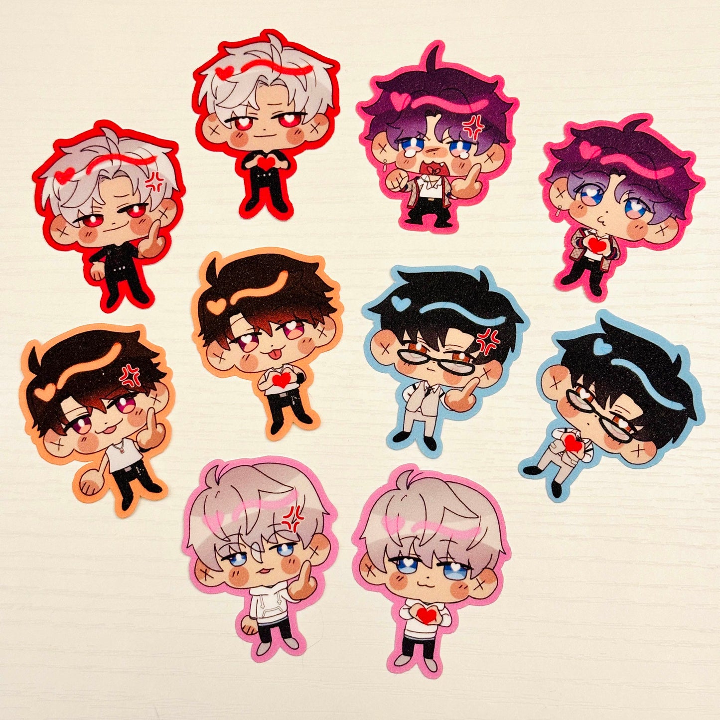 LADs Fck U & Luv U Sticker Pack