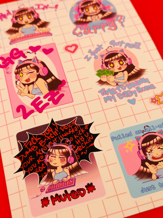 GG Sticker Sheet