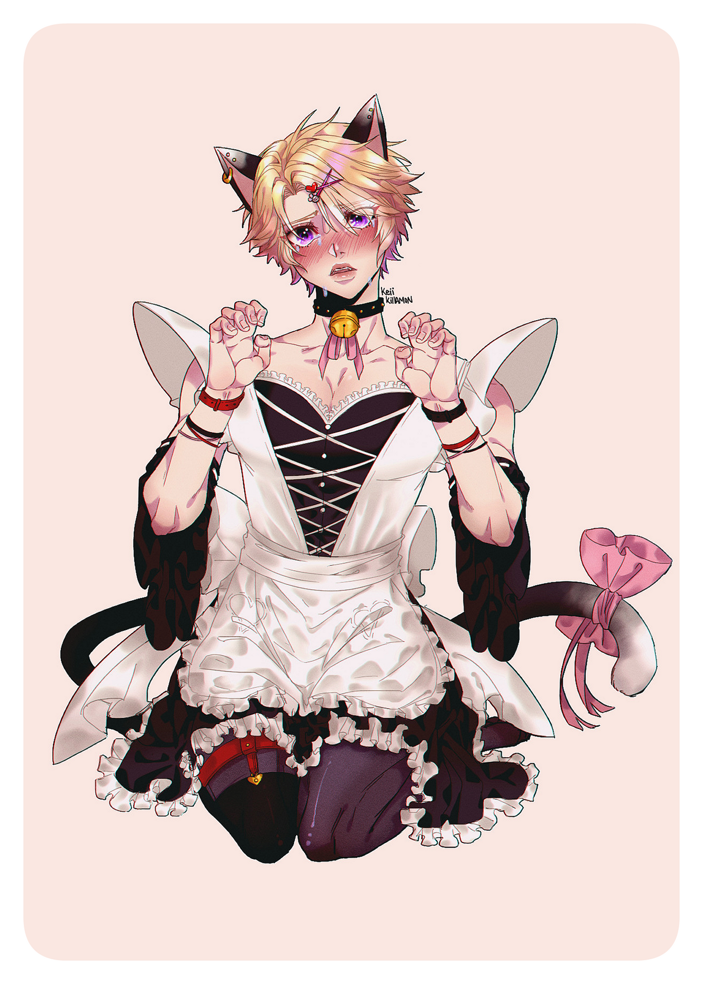 Kitty Maid Yoosung Mini Print