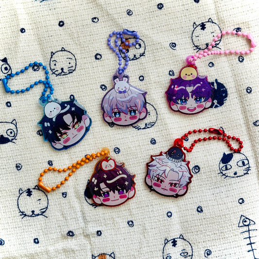 LADs Chibi Head Acrylic Charm