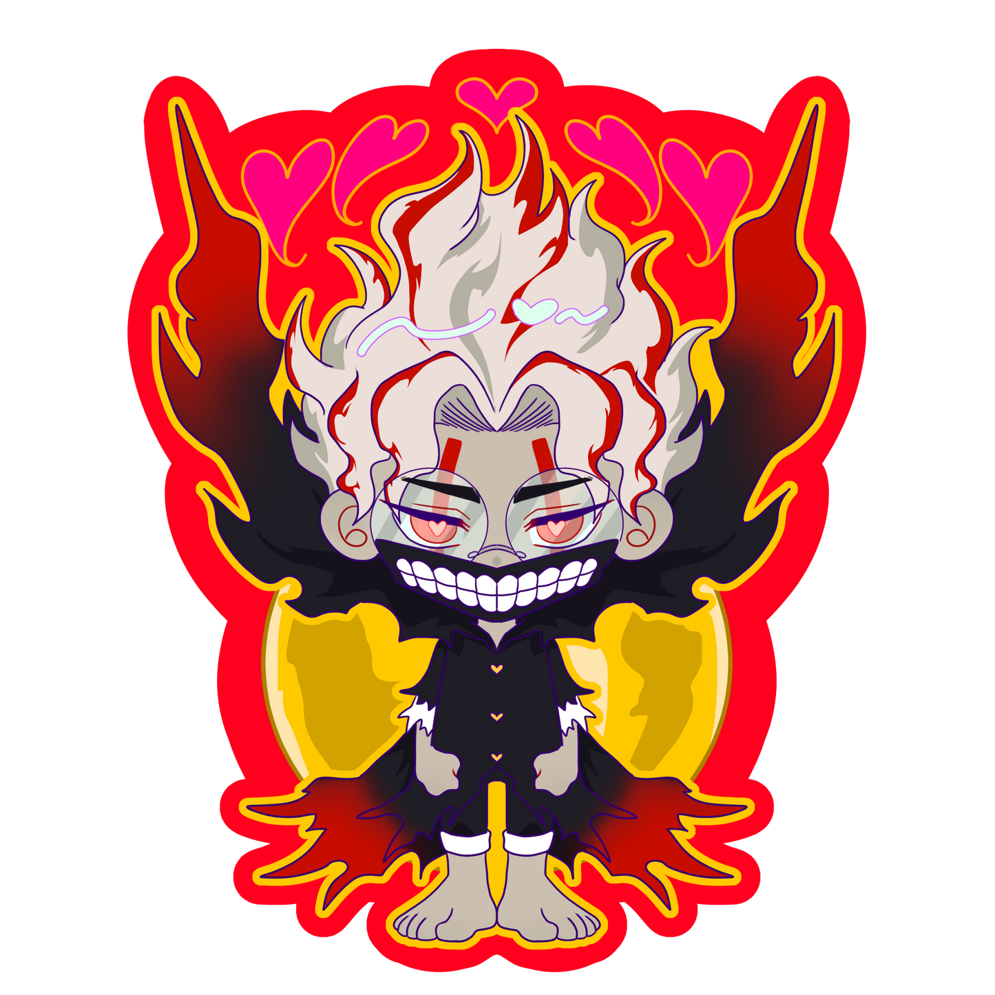 Various Dandadan Stickers