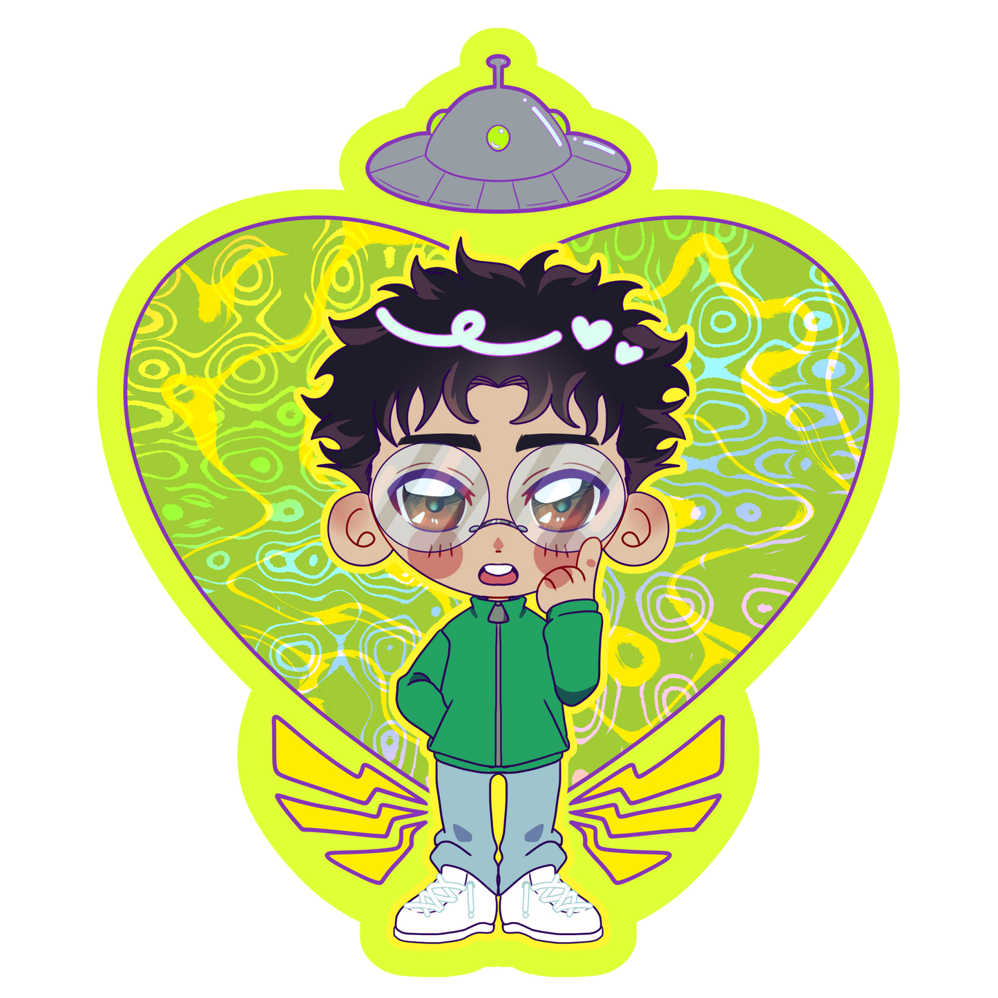 Various Dandadan Stickers