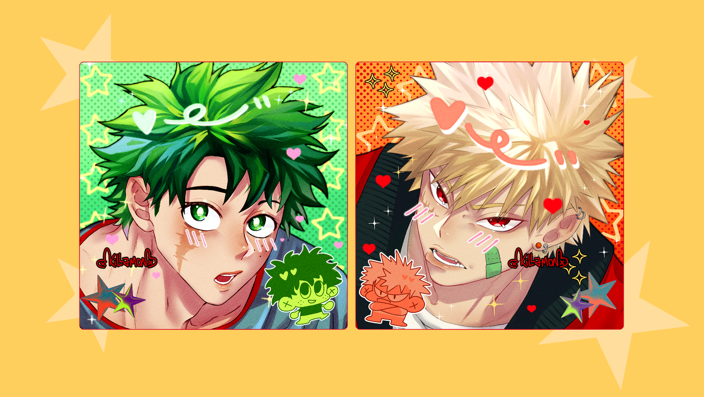 BKDK Acrylic Mirror Charms