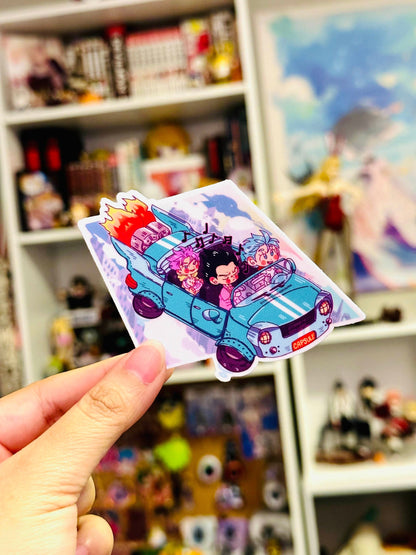 Dragon Ball Car Ride Stickers