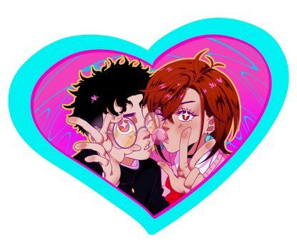 Various Dandadan Stickers