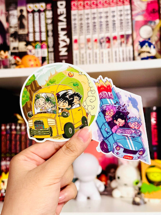 Dragon Ball Car Ride Stickers