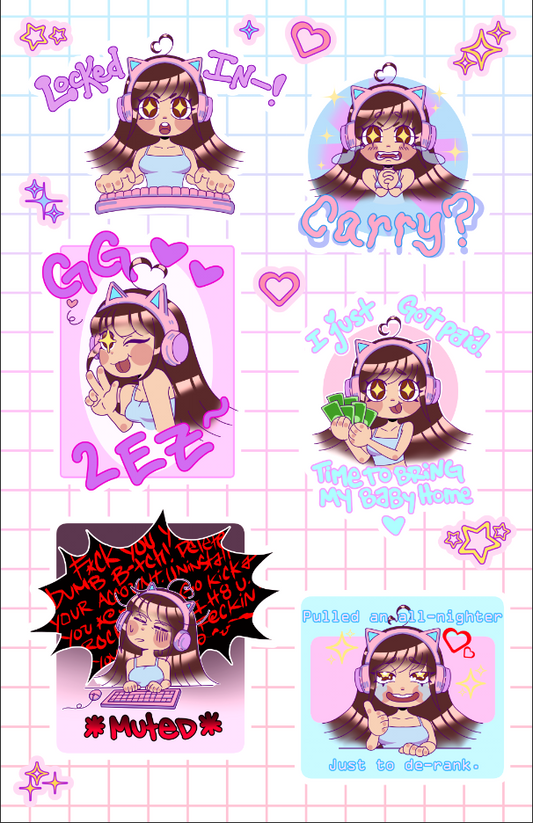 GG Sticker Sheet