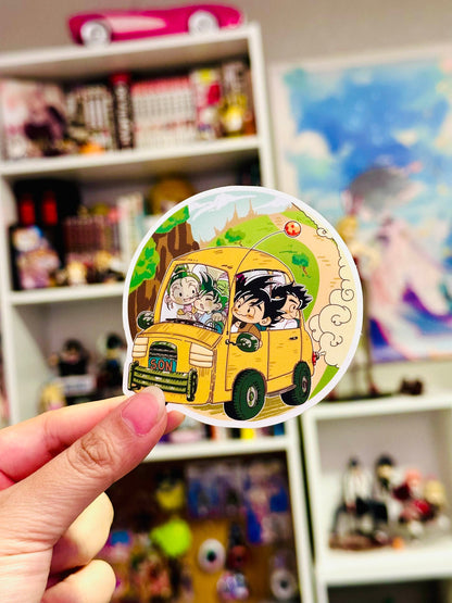 Dragon Ball Car Ride Stickers