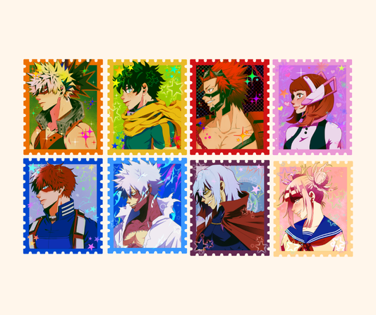 MHA Stamp Stickers